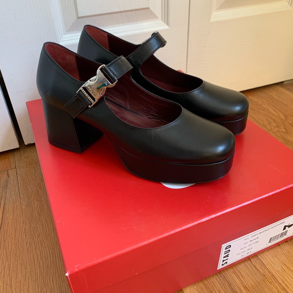 Staud Ozzy Buckle Platform